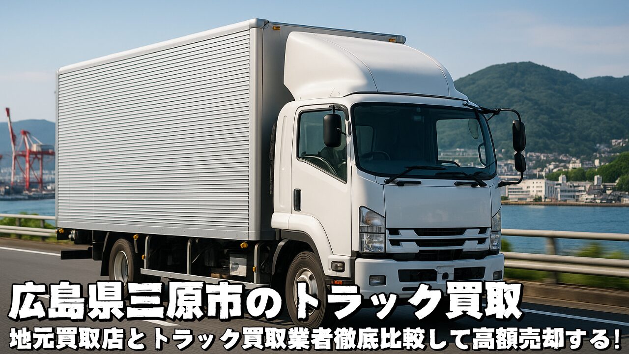 トラック買取 三原市 あなたのトラックを高く売る完全ガイド｜地元買取店比較とトラックファイブ無料出張査定を徹底解説！
