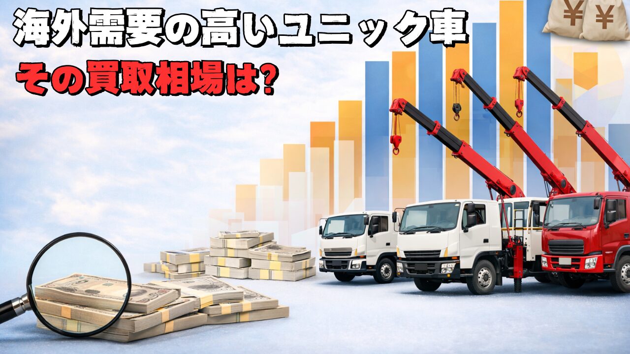 ユニック車の買取相場 